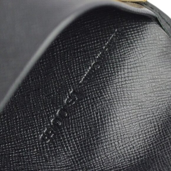 Celine Black Macadam Key Case Small Good YS00/55 KK31550 - Picture 8 of 15